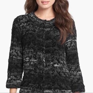 Eileen Fisher Round Neck Jacket (S) $448+